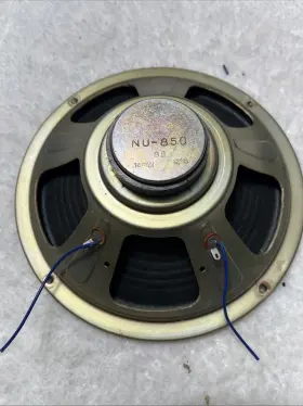 Nu-850 Tempo Vintage Combo Guitar Speaker 8 Inch