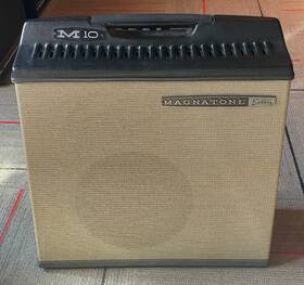 Tgf M10-0930-u 1965 Magnatone Estey M10 Inch Suitcase Amp Vintage Tube Amplifier