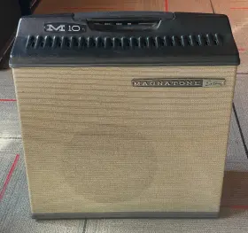 M10-0930-u Tgf 1965 Magnatone Estey M10 Inch Suitcase Amp Vintage Tube Amplifier