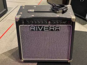 Pubster25-1119-u Tgf Rivera Pubster 25 Tube 1x10 Guitar Combo Amp - Black