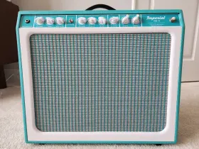 Tone King 763815129723 Imperial Mk Ii 1x12 Inch 20-watt Tube Combo Amp Turquoise With Reverb