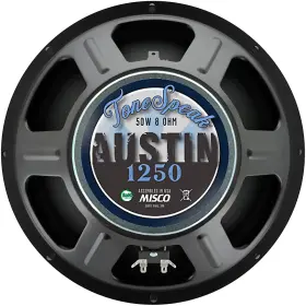 86037 Tonespeak Austin 1250 12 Inch 50w Guitar Speaker 8 Ohm