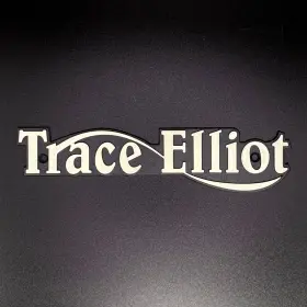Trace Elliot 018604521265 6 Inch Logo Plate Guitar Works Badge Amplifier Head Cab