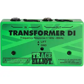 3620100 Trace Elliot Transformer Di Pedal Green
