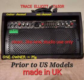 Trace Elliot Ta50f Authentic Uk Amplifier - Pre Gibson