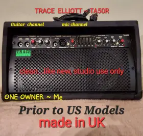 Ta50f Trace Elliot Authentic Uk Amplifier - Pre Gibson
