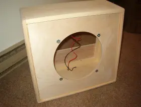 Ps112u Trm Guitarcabs Pair Of 1x12 Raw Unfinished Baffles 16.25 Inch X 15 12mm