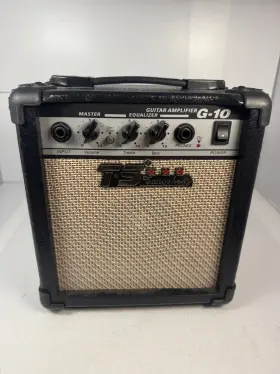 Ts-g10 Ts G-10 Electric Guitar Amp Splid State Combo Tested Works Great