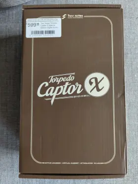 Two Notes 700673800460 Captor X Se Compact Reactive Loadbox 8-ohm
