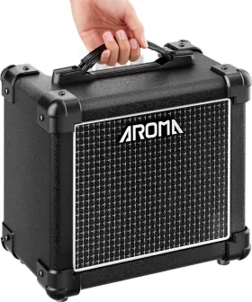 Ag-10s Ulumac Aroma Guitar Amp Powerful 10w Small Amplifier With Dsp Enhanced Tone