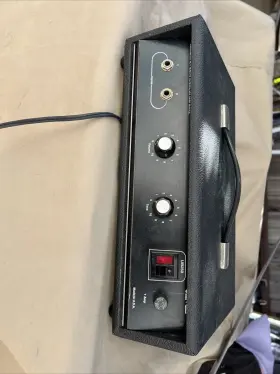 Ub250 Univox Vintage Bass Amp Head Working Great