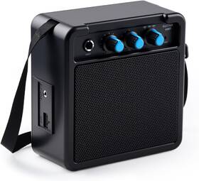 Uzochi Ar05 Mini Guitar Amp Rechargeable Electric Amplifer 5w Clean Overdrive