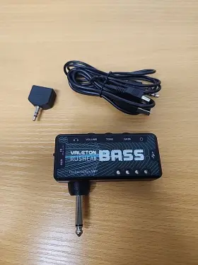 Valeton 888506830143 Rushead Bass Mini Guitar Headphone Amplifier With Effects