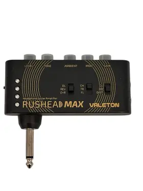 Amprh100 Valeton Rushead Max Usb Chargable Portable Pocket Guitar Bass Headphone
