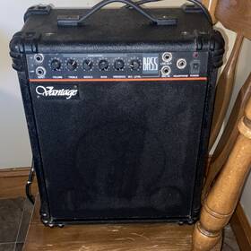 Vantage Vb-15 Bass Guitar Combo Amplifier 45w Made In Korea Amp Model