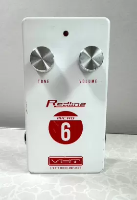 Av-rl-m6 Vht 6 Redline Micro Watt Guitar Amp Pedal Size Powerd By 9 Volt