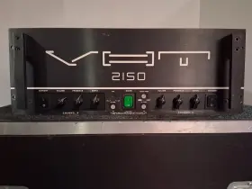 G-2150-s Vht 2150 All Tube Stereo Guitar And Bass Power Amp Black Finish 1990s