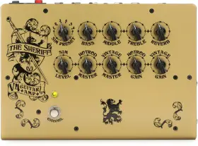Vic0027 Victory Amplification V4 The Sheriff Hybrid Guitar Amplifier Pedal
