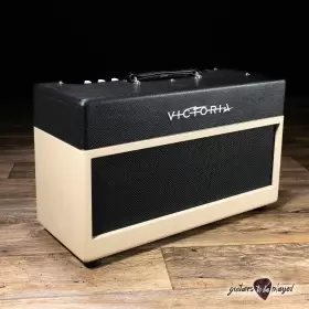 6007-melody Victory Amps Victoria Golden Melody 50w Amp Head Black Alligator/cream