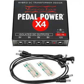 Voodoo Lab 197881331948 Pedal Power X4 Expander Kit Rf