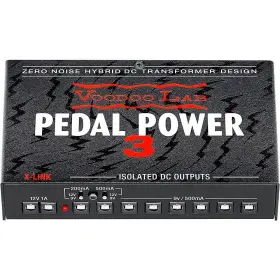 8-output Voodoo Lab 813140001314 Pedal Power 3 Isolated Supply