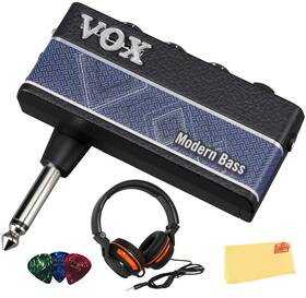 Vox 840262237871 Amplug 3 Headphone Guitar Amplifier - Modern Bass With Headphones