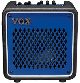 Vox 959112244245 Mini Go 10 10-watt Portable Modeling Amp - Blue