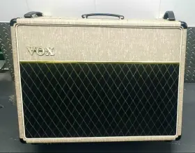 6tbx Vox Ac30/6tbx 1996 Rare Limited Ed Tan Tube Guitar Amplifier Alnico Blue England