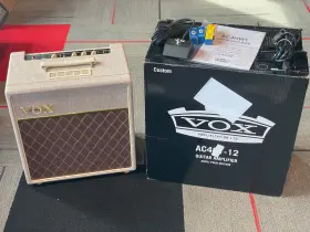 Ac4hw-0304-u Vox Ac4hw 1 Ltd Edition Hand-wired Tube Guitar Combo Amp With Footswitch Rare M