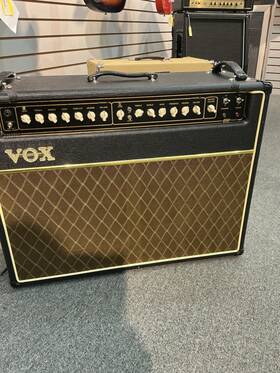 Vox Ac50cp Electric Guitar Amplifier 2x12 Combo Amp Used