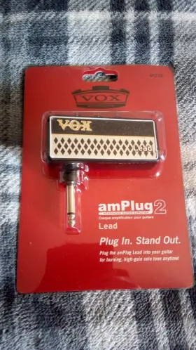Ap2ld Vox Amplug 2 Lead Guitar Headphone Amplifier Used Very Good Condition