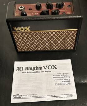 Vox M9218 Ac1 Rhythm Mini Guitar Amplifier 1w Battery Powered Machine