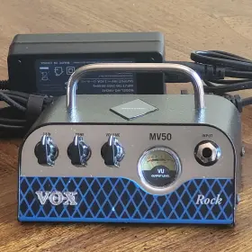 Mv50-cr Vox Compact Head Guitar Amplifier Works / Read