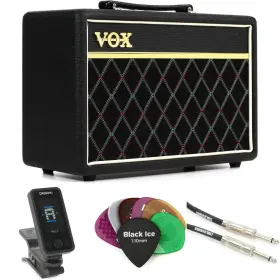 Pathbass10bundle Vox Pathfinder 10-watt Bass Combo Essentials Bundle