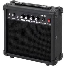 Vrbgify 711181701517 Electric Guitar Amplifier 6.5 Inch Speaker Headphone Jack Aux Input Bass
