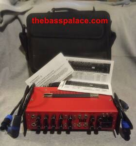 Walter Woods Mi200-8 Electracoustic Bass Amp 225 Watts/ch One Owner Cables And Bag