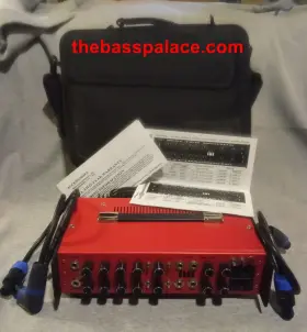 Mi200-8 Walter Woods Electracoustic Bass Amp 225 Watts/ch One Owner Cables And Bag