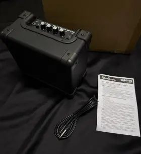 Wag-09 Washburn Guitar Amplifier With Instrument Cable