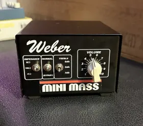 Fx15 Weber Mini Mass 25 Watt Attenuator For Guitar Amp