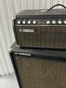 G100-ii Yahaha Vtg Yahama Guitar Amp And Cabinet