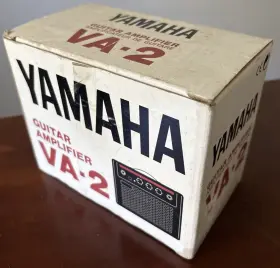 Yamaha 960693127216 Vintage Portable Battery Powered Rare Guitar Mini Amplier Va-2 In Box