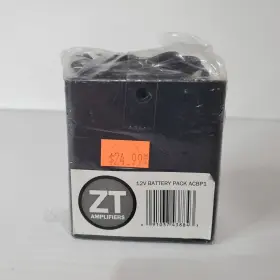 Acbp1 Zt Amplifiers 12v Battery Pack New Model Black Damaged