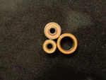 Hybrid Ceramic Bearings ABEC-7 Orange 3X10X4; 8X12X3.5; 3X8X4 Fits Diawa Tatula New. Price: $29.50.