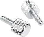 Genuine Fender Chrome Piggyback Amplifier Thumb Screws Knobs - Package Of 2 New. Price: $14.69.