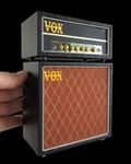 Axe Heaven Vintage England Vox Amp Head & Cab Replica 1:4 Scale Model - New Box. Price: $52.95.