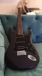 *used* Fender Squier And Frontman 15G (cables, 3 Picks Strap Included). Price: $200.00.
