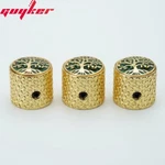 3PCS Guyker Surface Large Tree Of Life Potentiometer Knob Gold For Guitar Bass New. Price: $20.00.