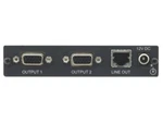 Kramer VP-300THD 1X2 Vga Video/hdtv Distribution Amplifier And Twisted Pair Tx New. Price: $232.00.