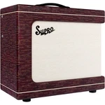 Supro Delegate Custom 1X12 25W Tube Combo Amp Burgundy Scandia New. Price: $3299.00.