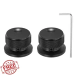Meccanixity 2PCS Aluminum Guitar Bass Knobs 6MM Shaft Black New. Price: $27.99.
